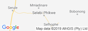 Selebi Phikwe map